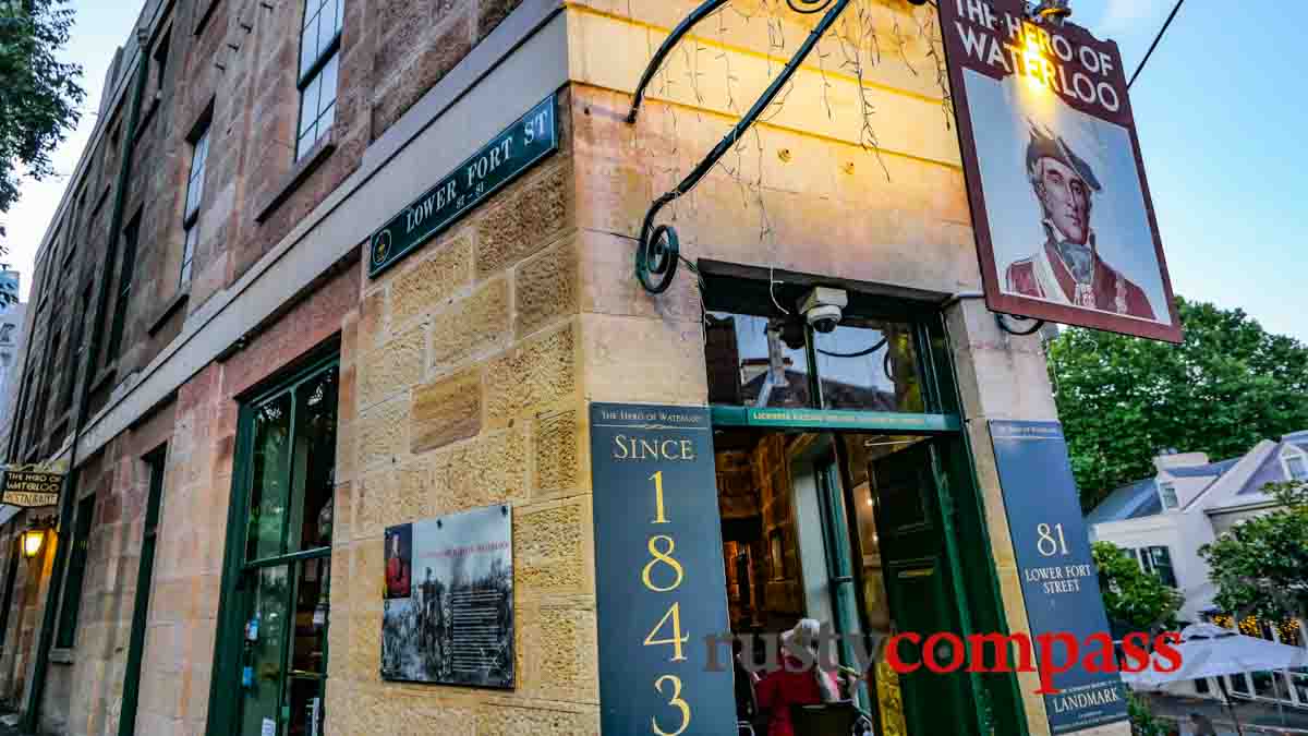 Hero of Waterloo pub, The Rocks